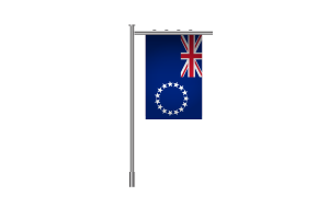 3d 库克群岛站立旗