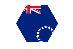 库克群岛旗帜矢量免费|SVG 和 PNG