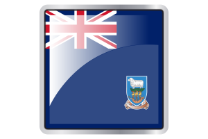福克兰群岛旗帜广场图标