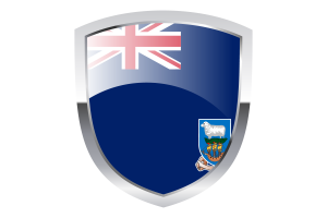 福克兰群岛旗帜剪贴画
