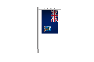 3d 福克兰群岛站旗
