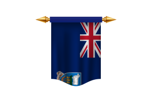 福克兰群岛旗帜皇家旗帜