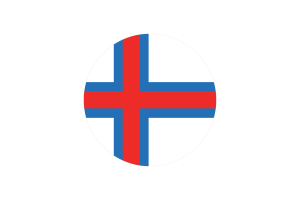 法罗群岛旗帜矢量免费下载
