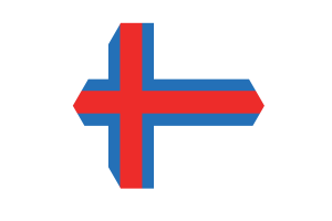 法罗群岛旗帜矢量免费|SVG 和 PNG