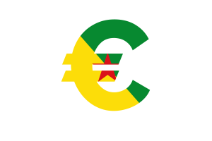 法属圭亚那货币图标
