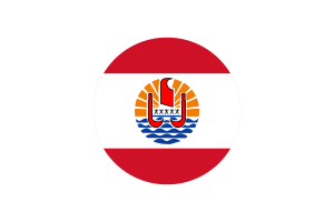 法属波利尼西亚旗帜矢量免费下载