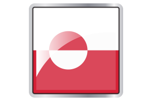 格陵兰旗帜广场图标
