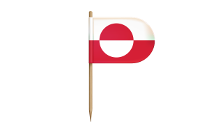 格陵兰旗帜桌旗