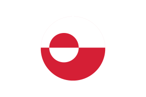 格陵兰旗帜矢量免费下载
