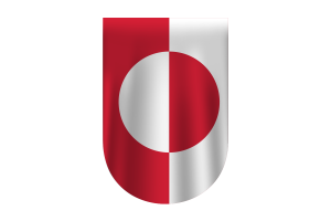格陵兰旗帜矢量免费下载 （SVG，PNG）