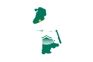 澳门地图与区旗
