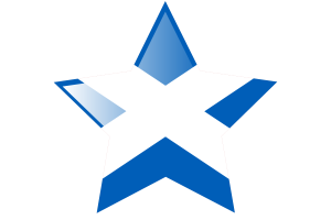 苏格兰旗帜星图标