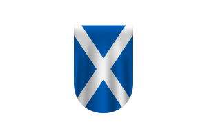 苏格兰旗帜矢量自由Dowanlod （SVG， PNG）