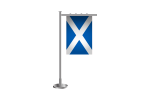 3d 苏格兰站旗