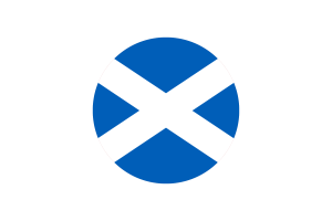 苏格兰旗帜矢量免费下载