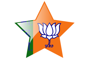 印度人民党旗星图标