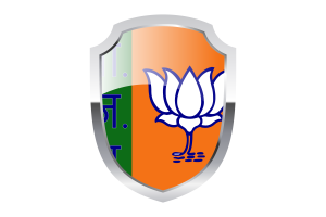 印度人民党盾牌标志