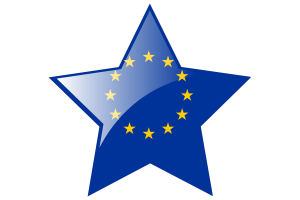 欧盟旗帜星图标