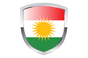 库尔德斯坦旗帜剪贴画