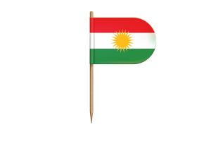 库尔德斯坦旗帜桌旗
