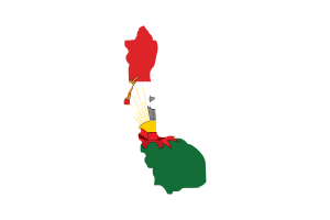 马哈巴德地图与旗帜
