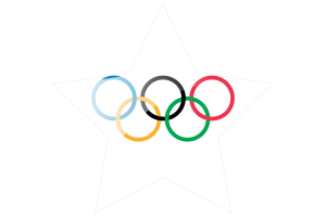 奥运旗星图标