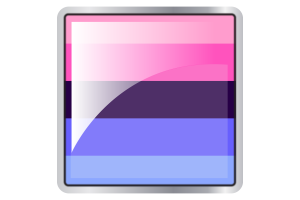 全性旗方形图标