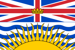 不列颠哥伦比亚省旗帜