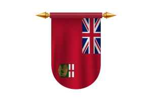 马尼托巴省旗帜矢量图像