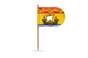 新不伦瑞克省旗帜桌旗