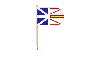 纽芬兰和拉布拉多旗帜桌旗