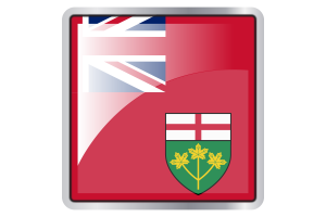 安大略省旗帜广场图标