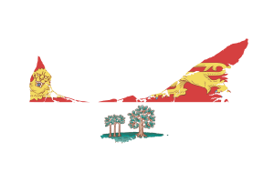 爱德华王子岛地图与旗帜