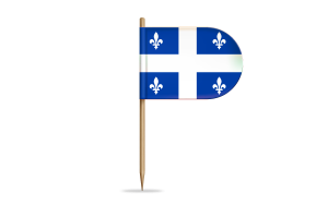 魁北克旗帜桌旗