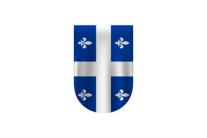 魁北克旗帜矢量免费下载（SVG，PNG）