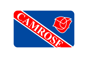 卡姆罗斯旗帜圆角矩形矢量插图