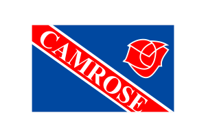 卡姆罗斯旗帜矢量插图