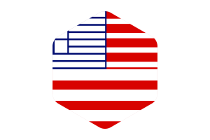 莱斯布里奇旗帜圆形六边形