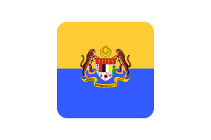 马来西亚副元首旗方形圆形