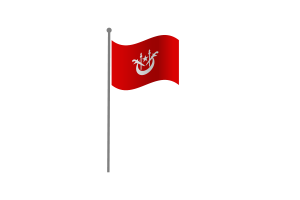吉兰丹州旗帜桌旗