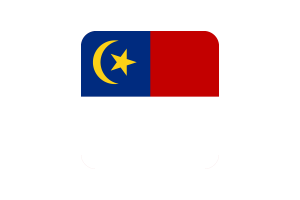 马六甲旗帜方形圆形