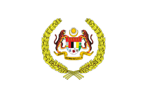 马来西亚最高元首后的标志