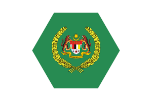 马来西亚最高元首后旗矢量免费 |SVG 和 PNG