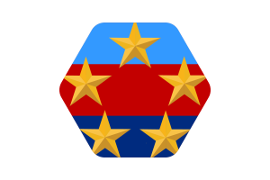 马来西亚武装部队总司令 旗帜插图六边形圆形