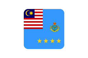 马来西亚空军旗帜方形圆形