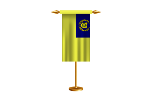 Raja Permaisuri 玻璃市皇后旗帜矢量自由Dowanlod （SVG， PNG）
