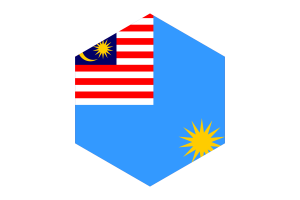 马来西亚皇家空军旗帜六边形