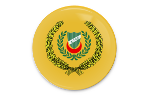 吉打州苏丹旗帜矢量艺术