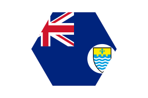 槟城皇冠殖民地 旗帜矢量免费 |SVG 和 PNG