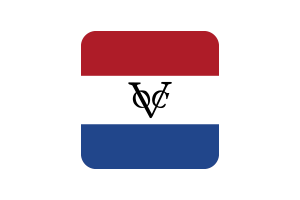 荷兰马六甲旗帜方形圆形